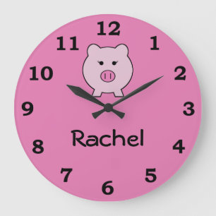 Sadie the Pink ~ Cute Girly Kawaii Grote Klok