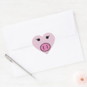 Sadie the Pink ~ Cute Girly Kawaii Hart Sticker (Envelop)
