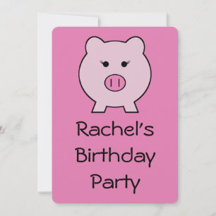 Sadie the Pink ~ Cute Girly Kawaii Kaart