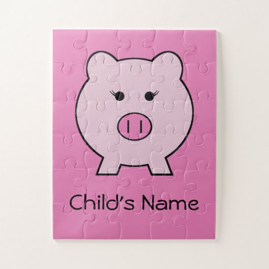 Sadie the Pink ~ Cute Girly Kawaii Legpuzzel (Verticaal)