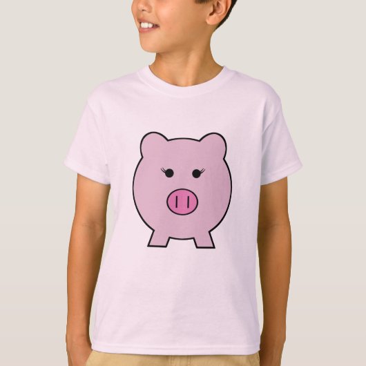 Sadie the Pink ~ Cute Girly Kawaii T-shirt (Voorkant)