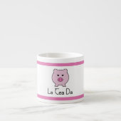 Sadie the Pink Pig | Tea Set Cup Espresso Kop (Voorkant)