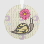 Sadie the Snail Acryllic Ornament (achterkant)