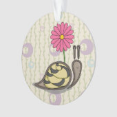 Sadie the Snail Acryllic Ornament (voorkant)