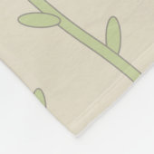 Sadie the Snail Fleece Blanket Deken (Hoek)