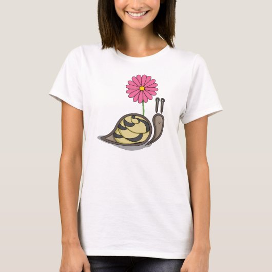 Sadie the Snail Women's Shirt (Voorkant)