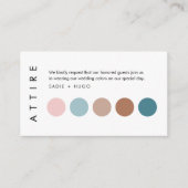 SADIE Wedding Guest Attire Enclosure Kaart (Voorkant)