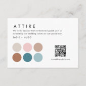 SADIE Wedding Guest Attire Enclosure Kaart (Voorkant)