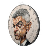 Sadiq Khan Dartboard Dartbord (Voorkant Rechts)