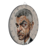 Sadiq Khan Dartboard Dartbord (Voorkant Links)