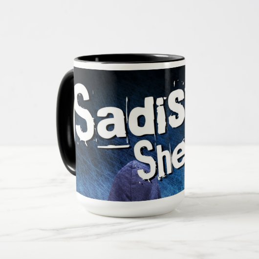 Sadistic Sherlock Mok (Voorkant links)