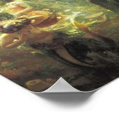 Sadko In The Underwater Kingdom By llya Repin Poster (Hoek)