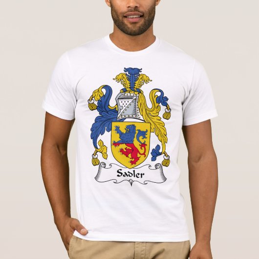 Sadler Family Crest T-shirt (Voorkant)