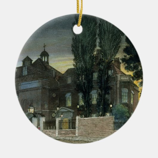 Sadler's Wells, 1826 (gekleurd) Keramisch Ornament (Voorkant)