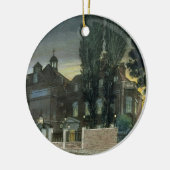 Sadler's Wells, 1826 (gekleurd) Keramisch Ornament (Links)