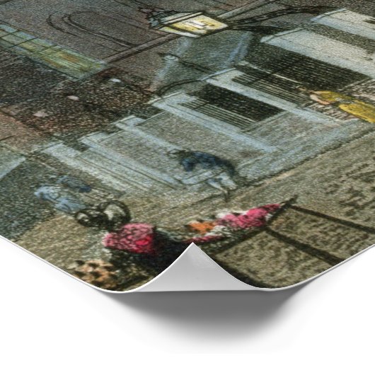 Sadler's Wells, 1826 (gekleurd) Poster (Hoek)