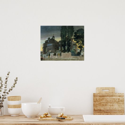 Sadler's Wells, 1826 (gekleurd) Poster (Keuken)