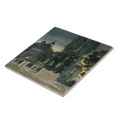 Sadler's Wells, 1826 (gekleurd) Tegeltje (Zijkant)