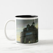 Sadler's Wells, 1826 (gekleurd) Tweekleurige Koffiemok (Links)