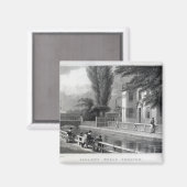 Sadlers Wells Theater, gegraveerd door J. Garner Magneet (Voorkant / Achterkant)