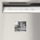 Sadlers Wells Theater, gegraveerd door J. Garner Magneet (Insitu (Vaatwasser))