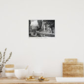 Sadlers Wells Theater, gegraveerd door J. Garner Poster (Keuken)