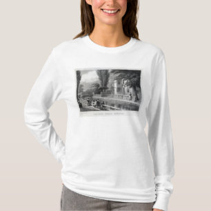 Sadler's Wells Theater, gegraveerd door J. Garner T-shirt