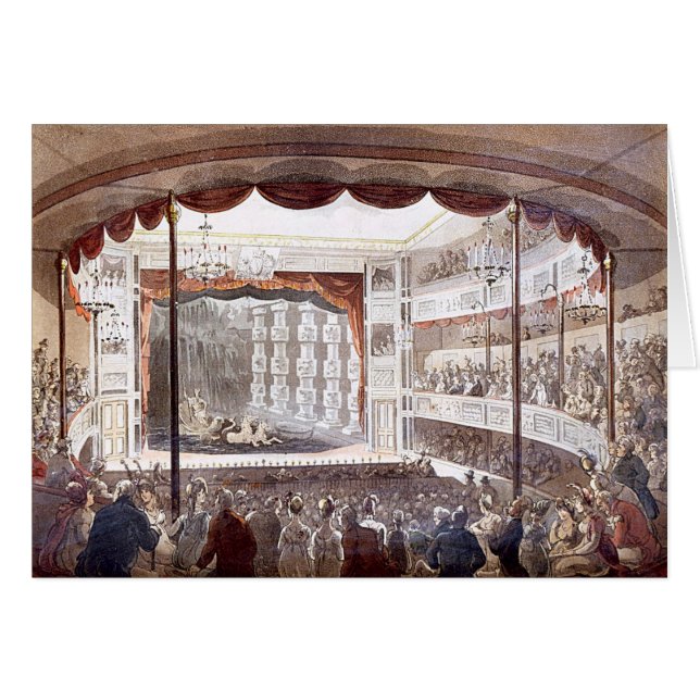 Sadler's Wells van Rowlandson en Pugin (Voorkant Horizontaal)