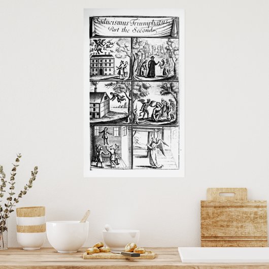 Saducismus Triumphatus, tweede deel Poster (Keuken)