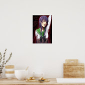 Saeko Busujima Hogeschool voor de doden Poster (Keuken)