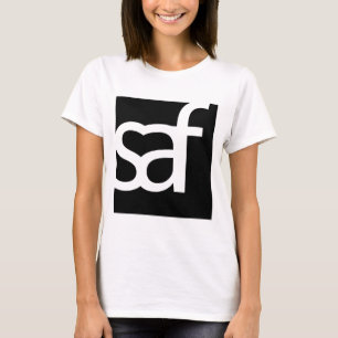 SAF logo T (voor en achter) T-shirt