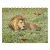 Safari 1 kalender (Hoes)