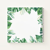 Safari 1e Verjaardag Gastenboek Spiral Notitieboek (Achterkant)