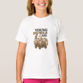 Safari 7e Verjaardag T-Shirt (Voorkant)