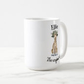 Safari Adventure Babies | Cute Watercolour Animals Koffiemok (Voorkant rechts)