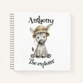 Safari Adventure Babies | Cute Watercolour Animals Notitieboek (Voorkant)