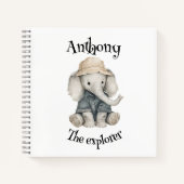 Safari Adventure Babies | Cute Watercolour Animals Notitieboek (Voorkant)