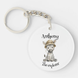 Safari Adventure Babies | Cute Watercolour Animals Sleutelhanger