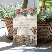 Safari Adventure Baby shower