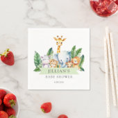 Safari Adventure Baby shower Servet (Insitu)