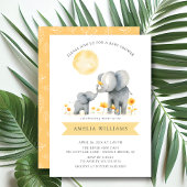 Safari Adventure Baby shower Uitnodiging