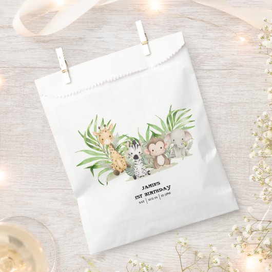 Safari Adventure Bedankzakje (Geknipt)