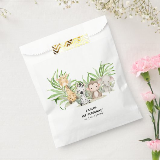 Safari Adventure Bedankzakje (Gezegeld)