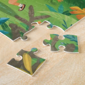 Safari Adventure: Meet the Wild Friends Legpuzzel (Zijkant)