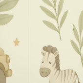 Safari Adventure Nursery Behang Neutraal Oerwoud (Zoom)