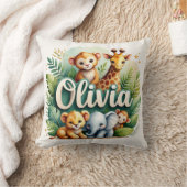 Safari Adventure Olivia Sierkussen (Deken)