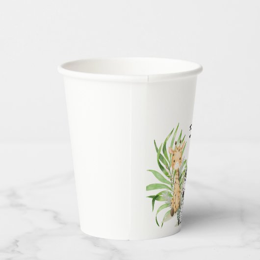 Safari Adventure Paper-Bord Papieren Bekers (Rechts)