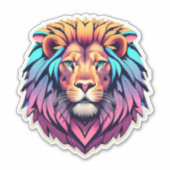 Safari Adventures Lion Sticker Series (Voorkant)