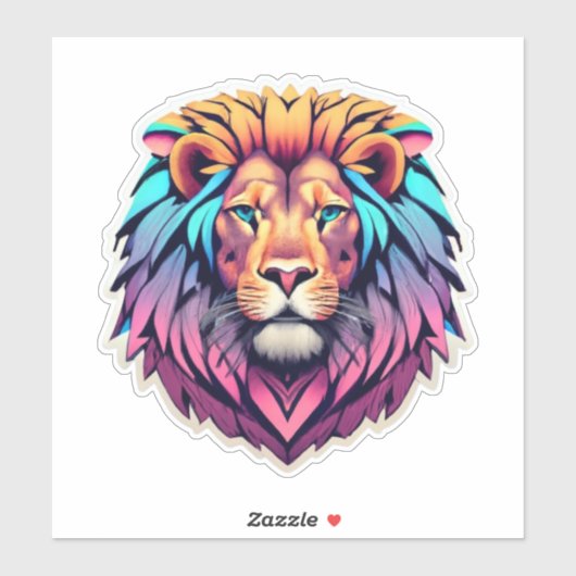 Safari Adventures Lion Sticker Series (Vel)