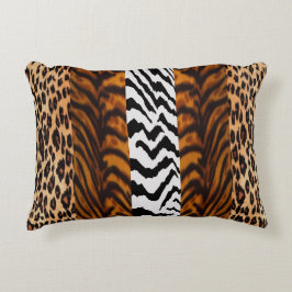 Safari afdrukken accent kussen